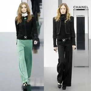 CHANEL | Accessories | Chanel Runway Black Suede Green 